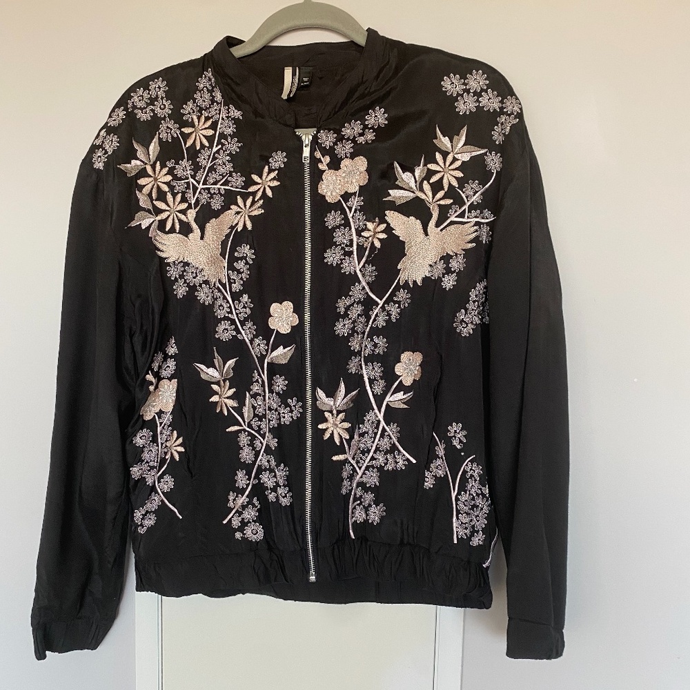 Vintage TopShop Bomber Zippie